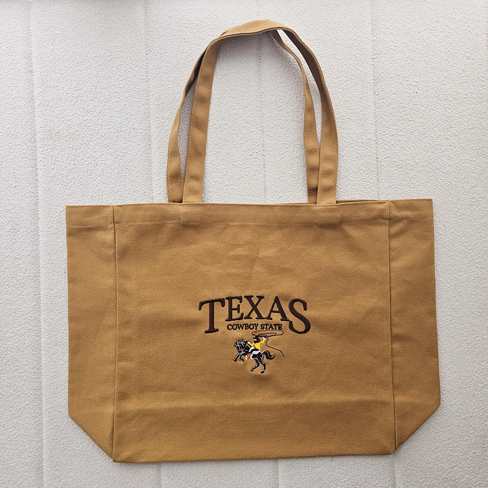 Women Bags Ck - Texas kovboy devlet Retro işlemeli tuval