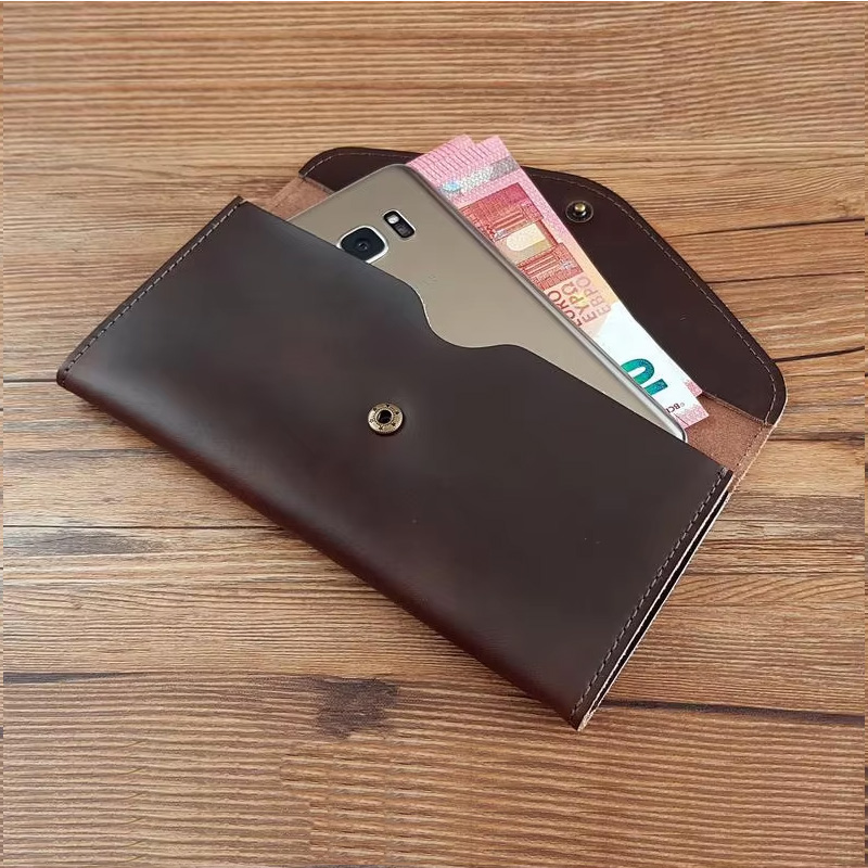 Women Bags Ck - Özel İsimli El Yapımı Deri Zarf