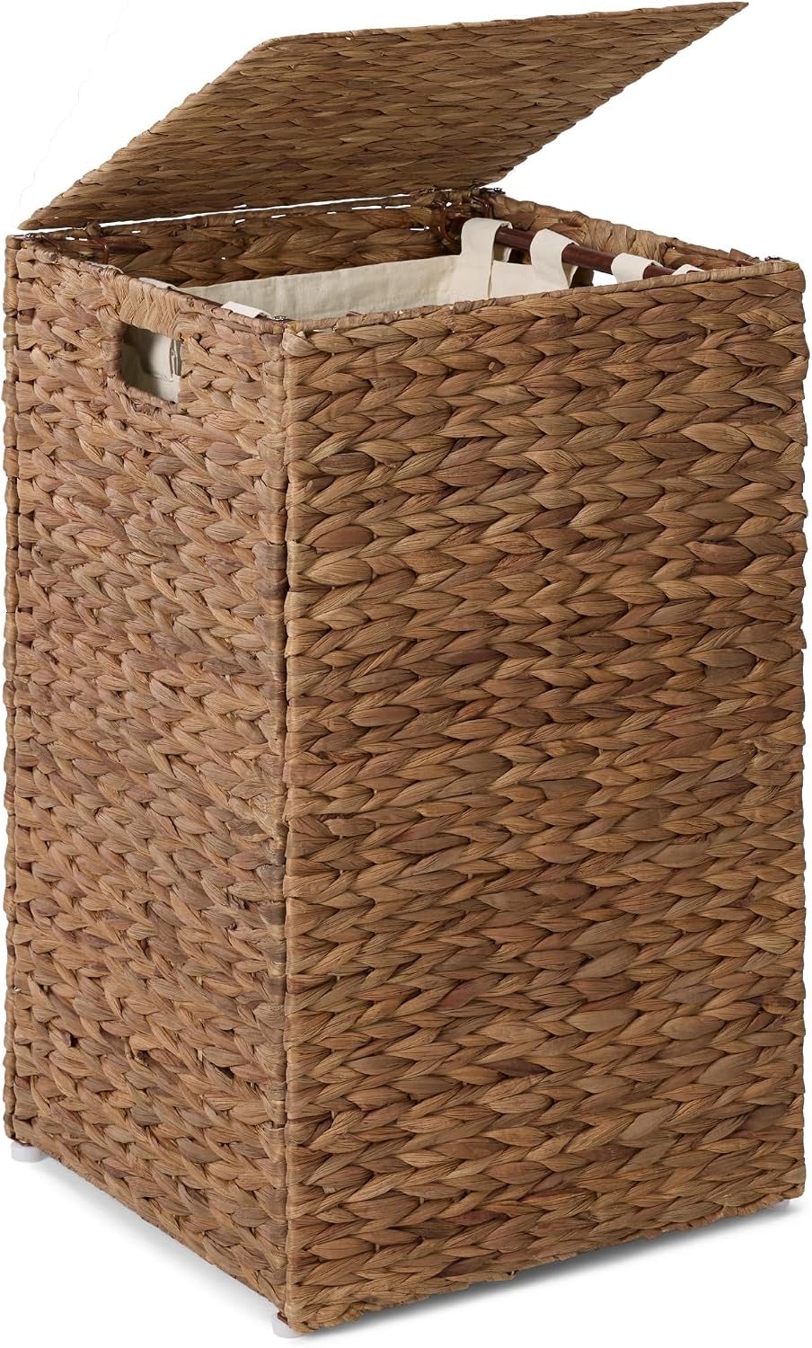 Basket Bag Wicker - Best Choice Products Kapaklı Küçük Çamaşır
