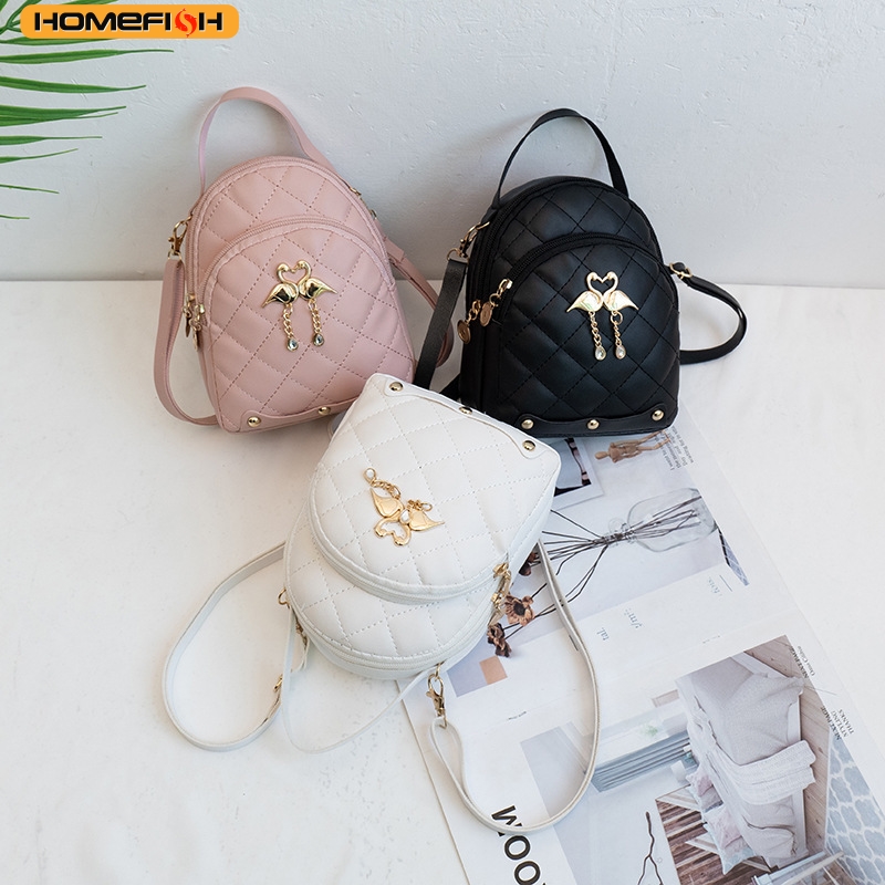 Mini Backpack Women - HOMEFISH Kadın Moda Sırt Çantası Ins