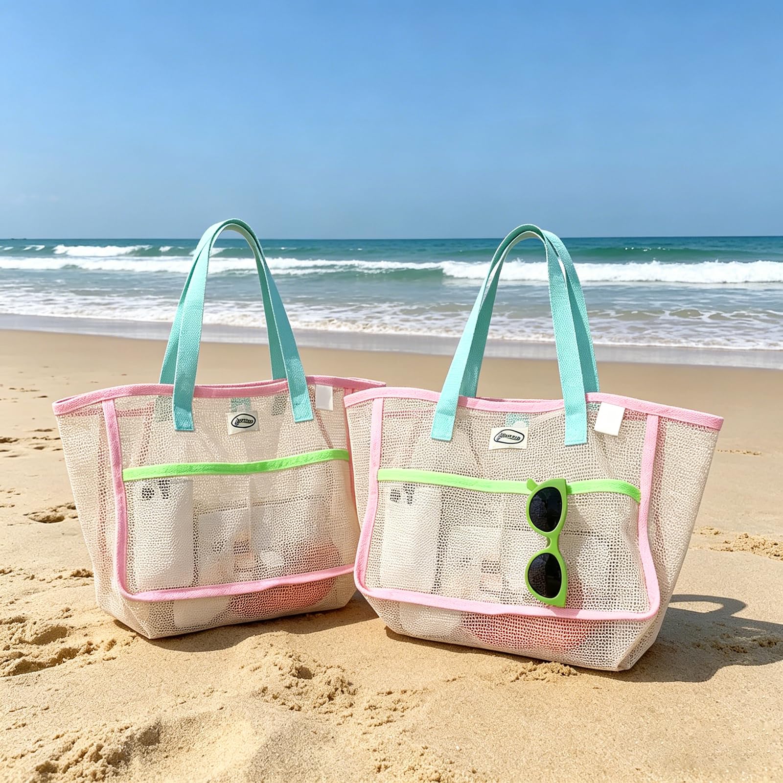 Women Bags Deals - Kadınlar için Plaj Çantaları Renkli Katlanabilir