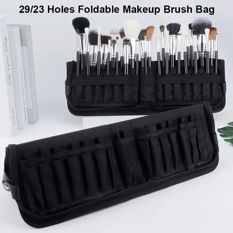 Women Bags Deals - 29/23 Delik Katlanabilir Makyaj Fırça Çantası
