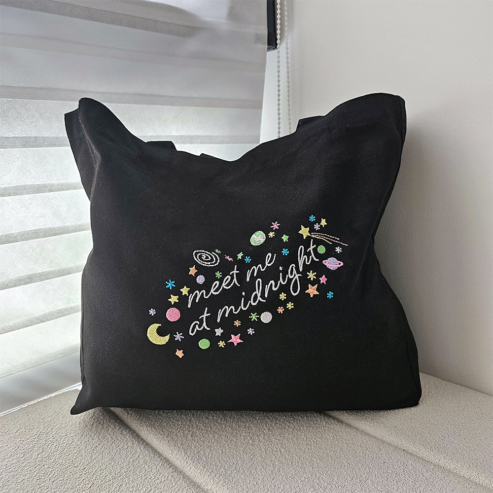 Women Bags Ck - Gece yarısı uzay işlemeli kadın tuval