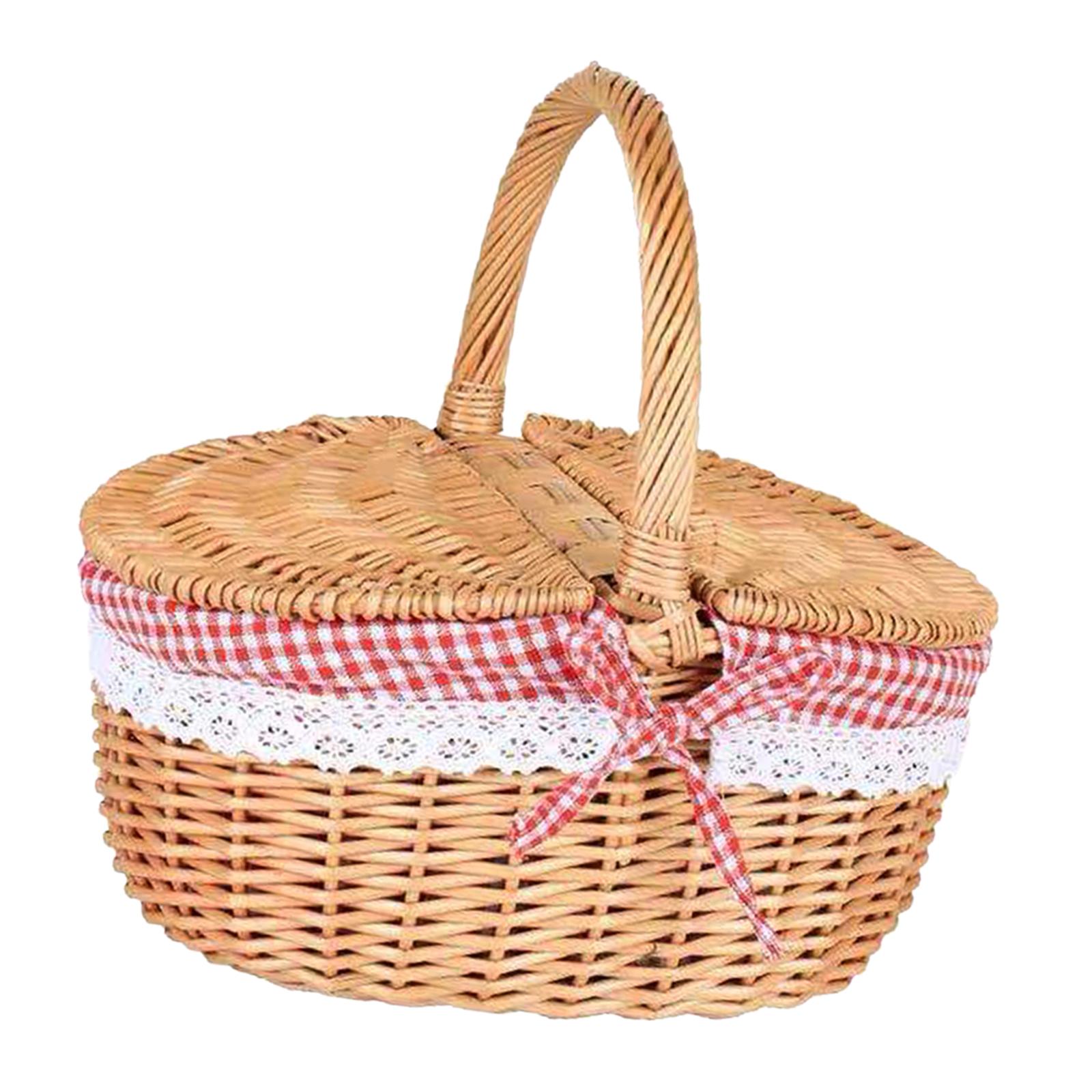El Dokuma Hasır Piknik Sepeti  - Basket Bag Wicker incelemesi ve fiyatı