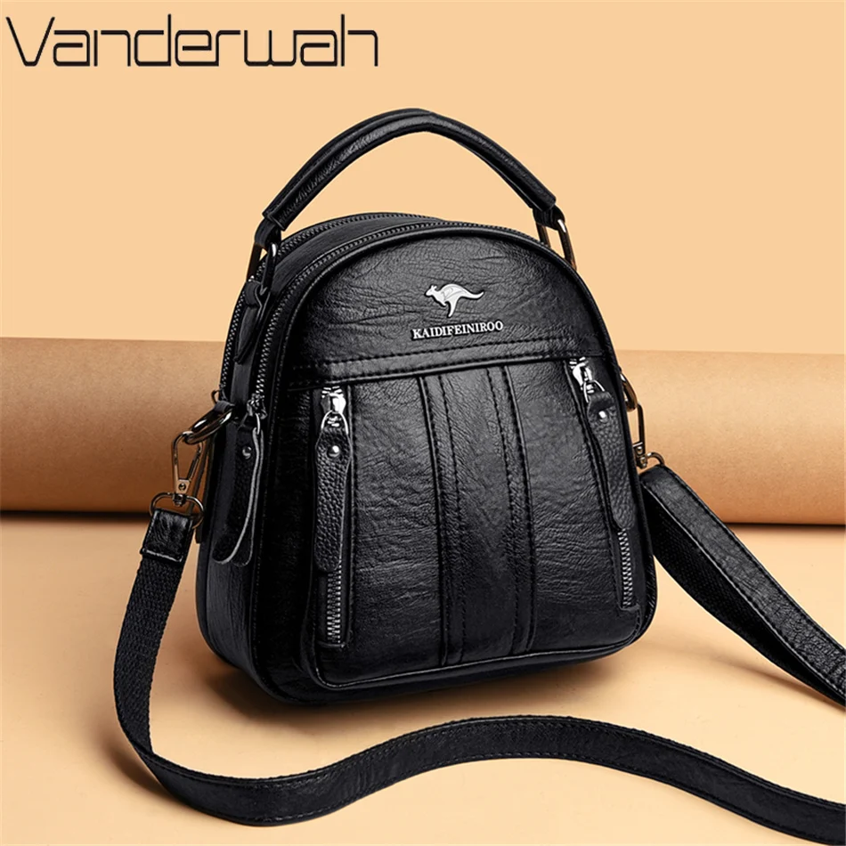 4'ü 1 Arada Deri Sırt Çantalar - Mini Backpack Women incelemesi ve fiyatı