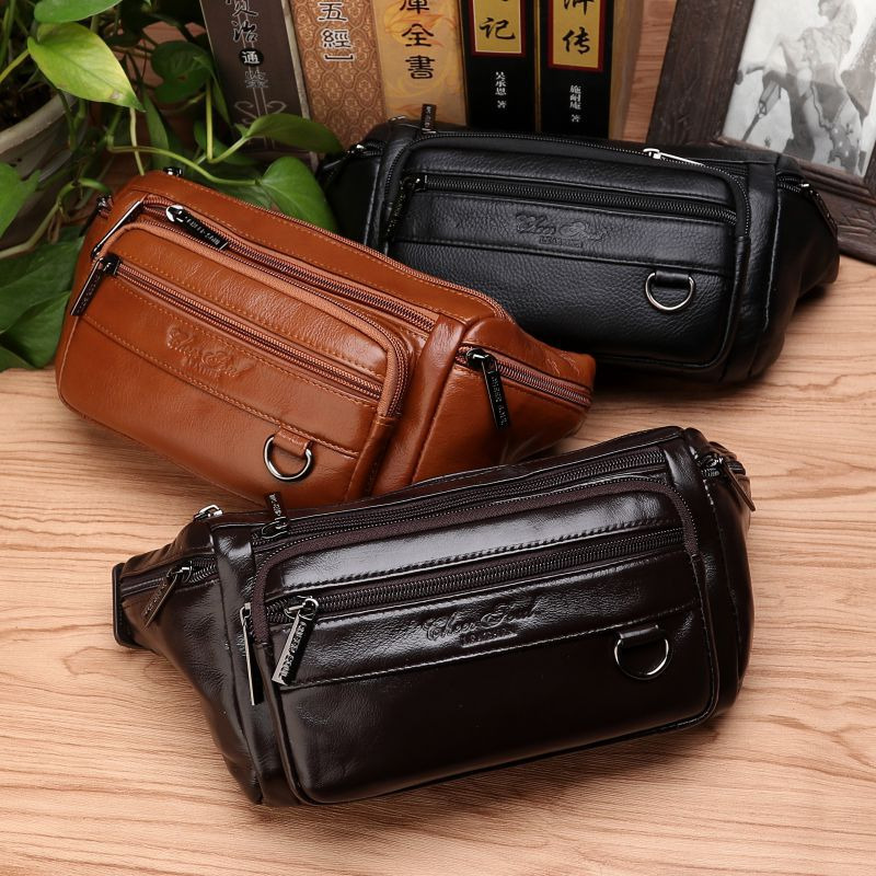 Erkekler Bel Fanny Çanta Sling - Saddle Bag Leather incelemesi ve fiyatı
