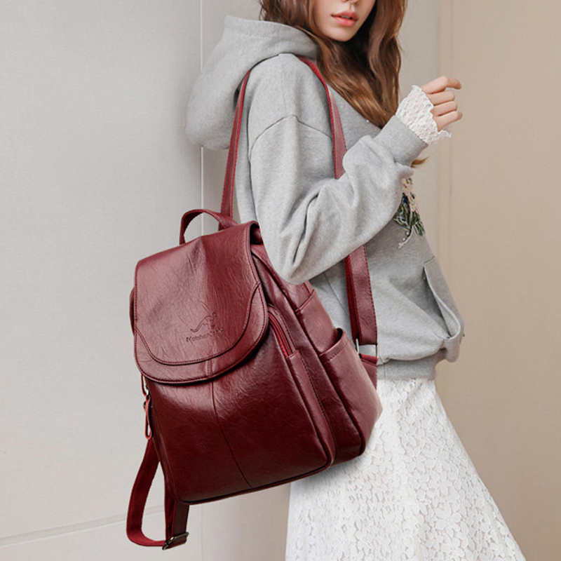 9 renk Kadın Yumuşak Deri Sırt - Mini Backpack Women incelemesi ve fiyatı