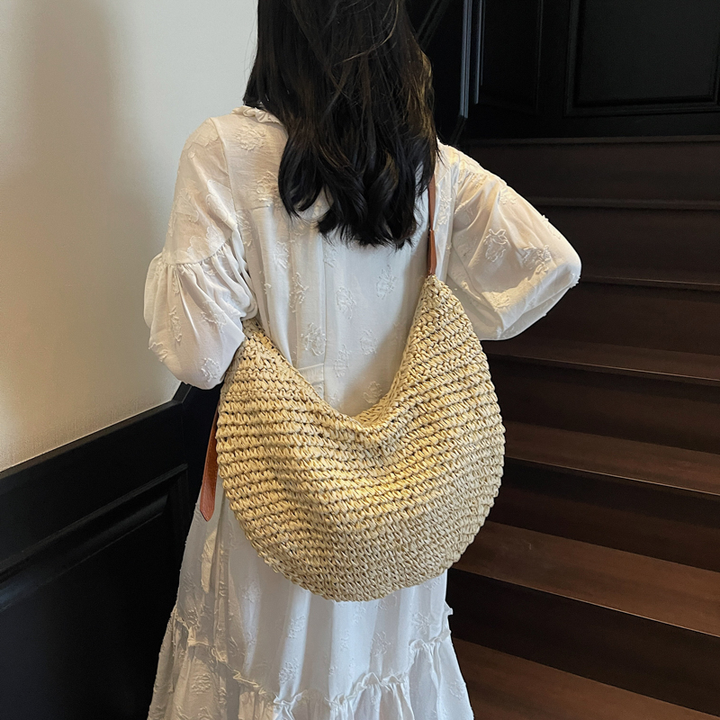 SOL TARAF Büyük Dokuma Hasır O - Women'S Raffia Bags incelemesi ve fiyatı