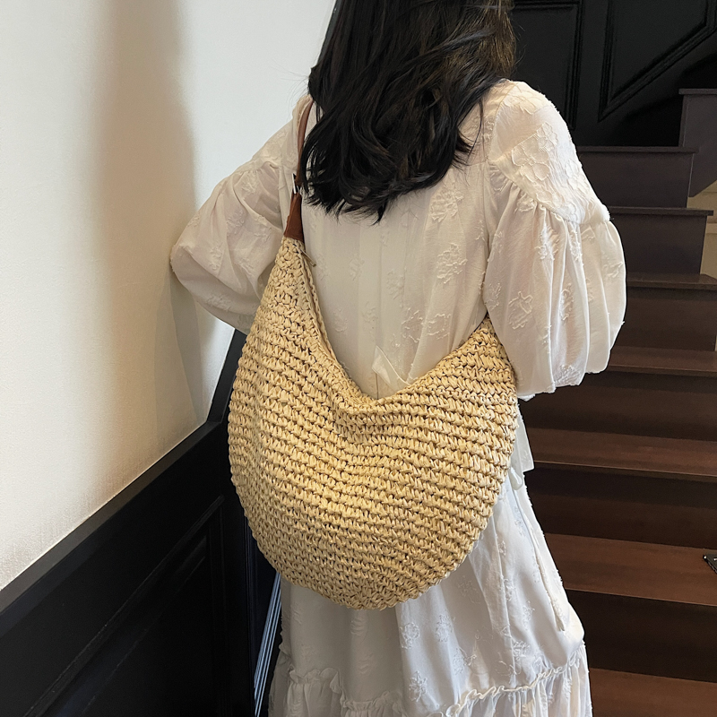 SOL TARAF Büyük Dokuma Hasır O - Women'S Raffia Bags incelemesi ve fiyatı