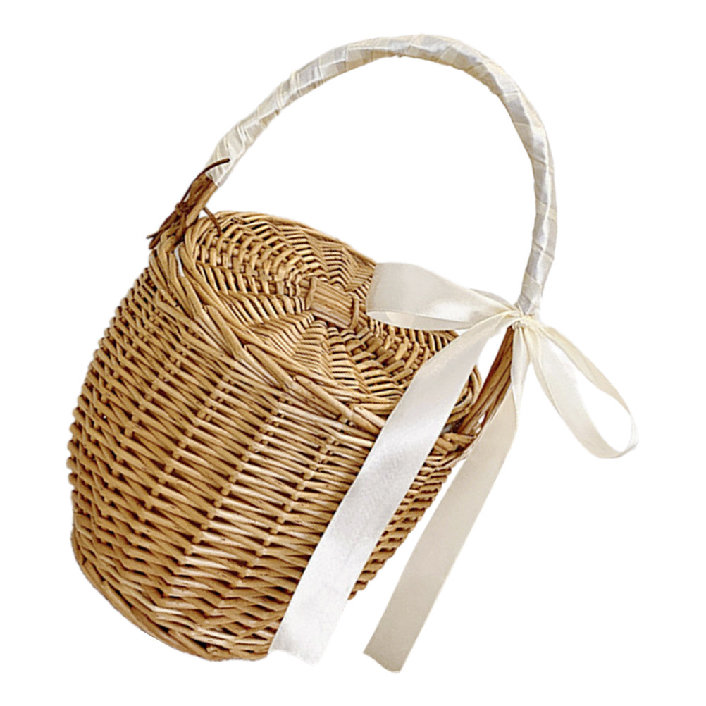 Fransız Tarzı Dokuma El Tipi P - Basket Bag Wicker incelemesi ve fiyatı