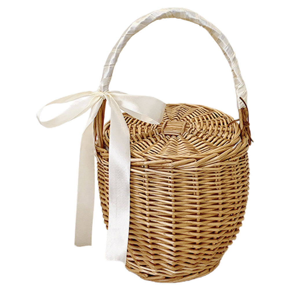 Fransız Tarzı Dokuma El Tipi P - Basket Bag Wicker incelemesi ve fiyatı