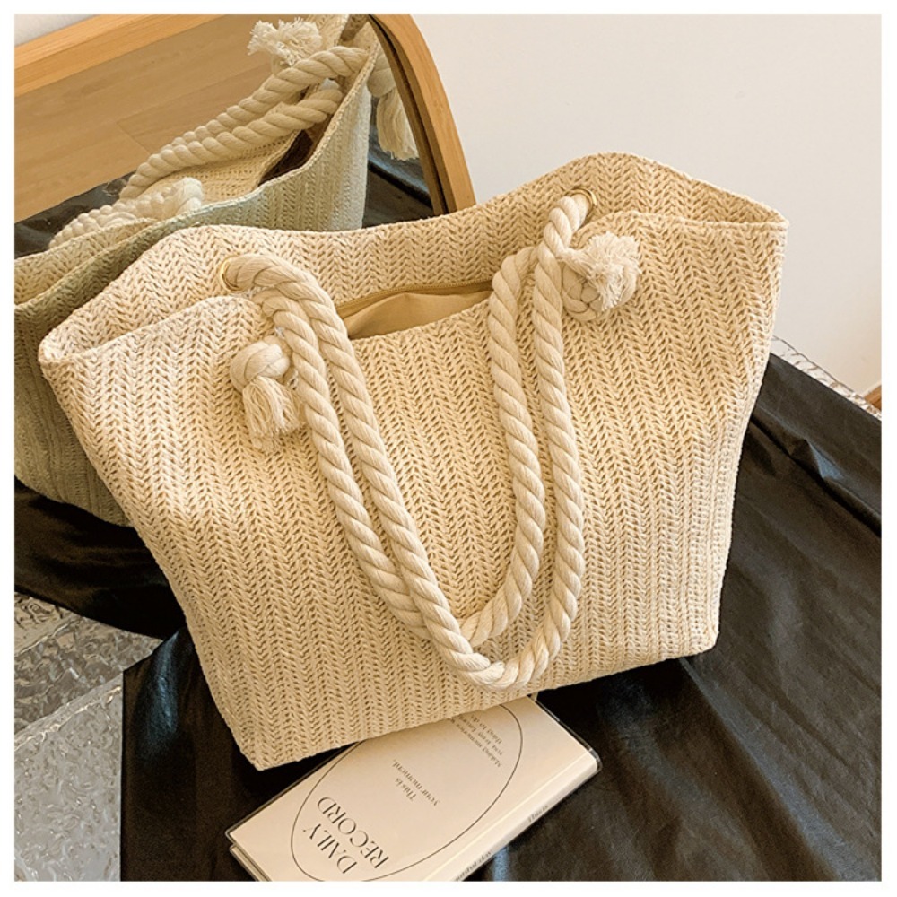 Yeni Yazlık Plaj Çantası Büyük - Women'S Raffia Bags incelemesi ve fiyatı