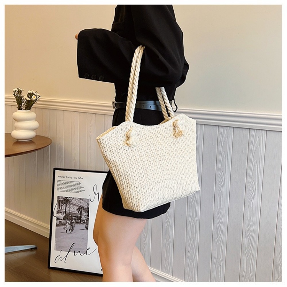 Yeni Yazlık Plaj Çantası Büyük - Women'S Raffia Bags incelemesi ve fiyatı
