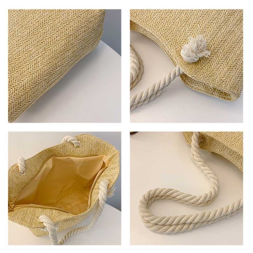 Yeni Yazlık Plaj Çantası Büyük - Women'S Raffia Bags incelemesi ve fiyatı
