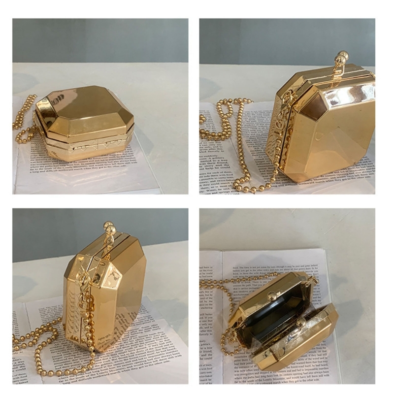 Mini lüks altın parti akşam de - Women'S Bags Cross Body incelemesi ve fiyatı