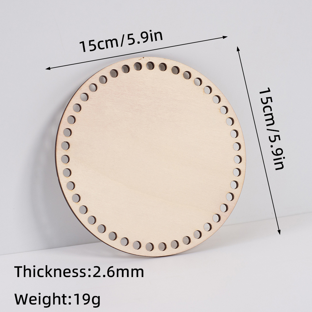 5 Adet Ahşap Mini Çapraz Sabit - Circle Round Bag incelemesi ve fiyatı
