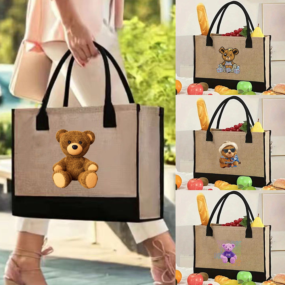Tote çanta Vintage jüt alışver - Women Bags Jute incelemesi ve fiyatı