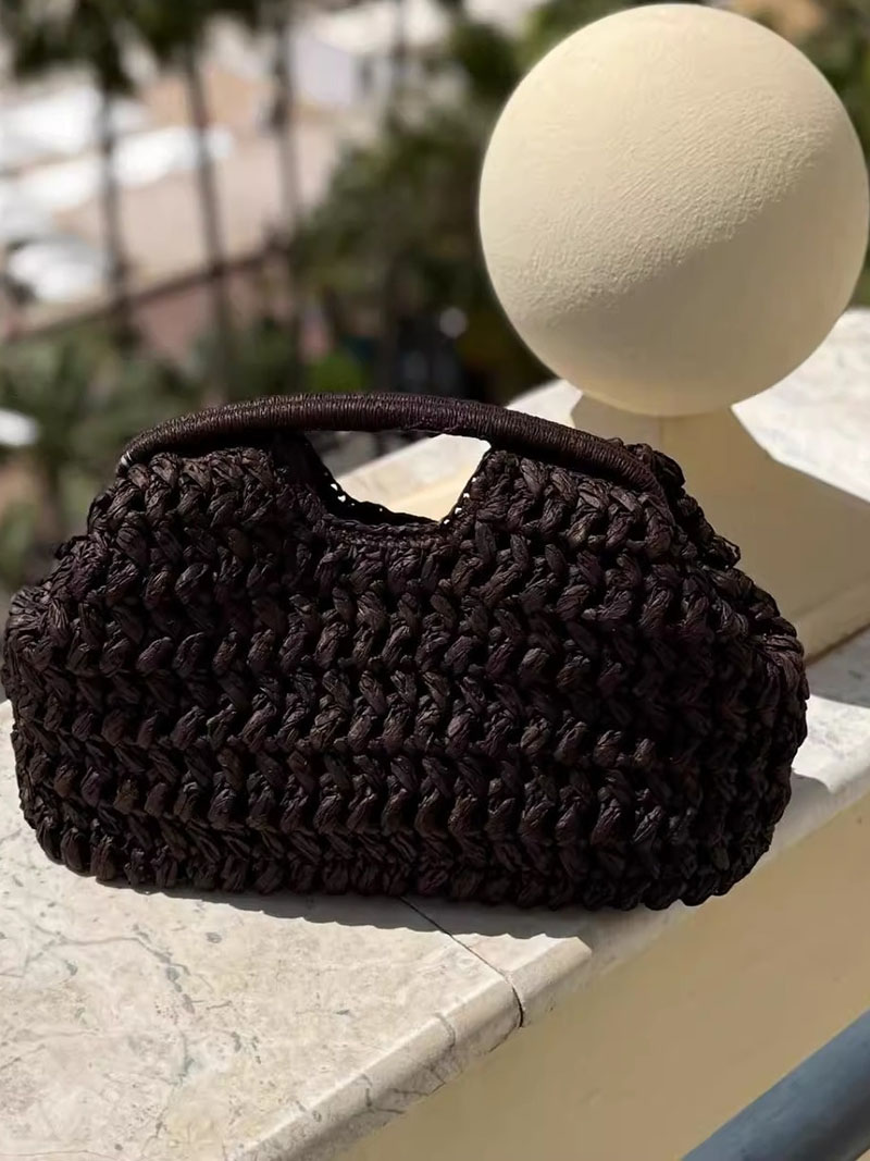 Zarif Bayanlar Zincir Dokuma Ç - Women'S Raffia Bags incelemesi ve fiyatı