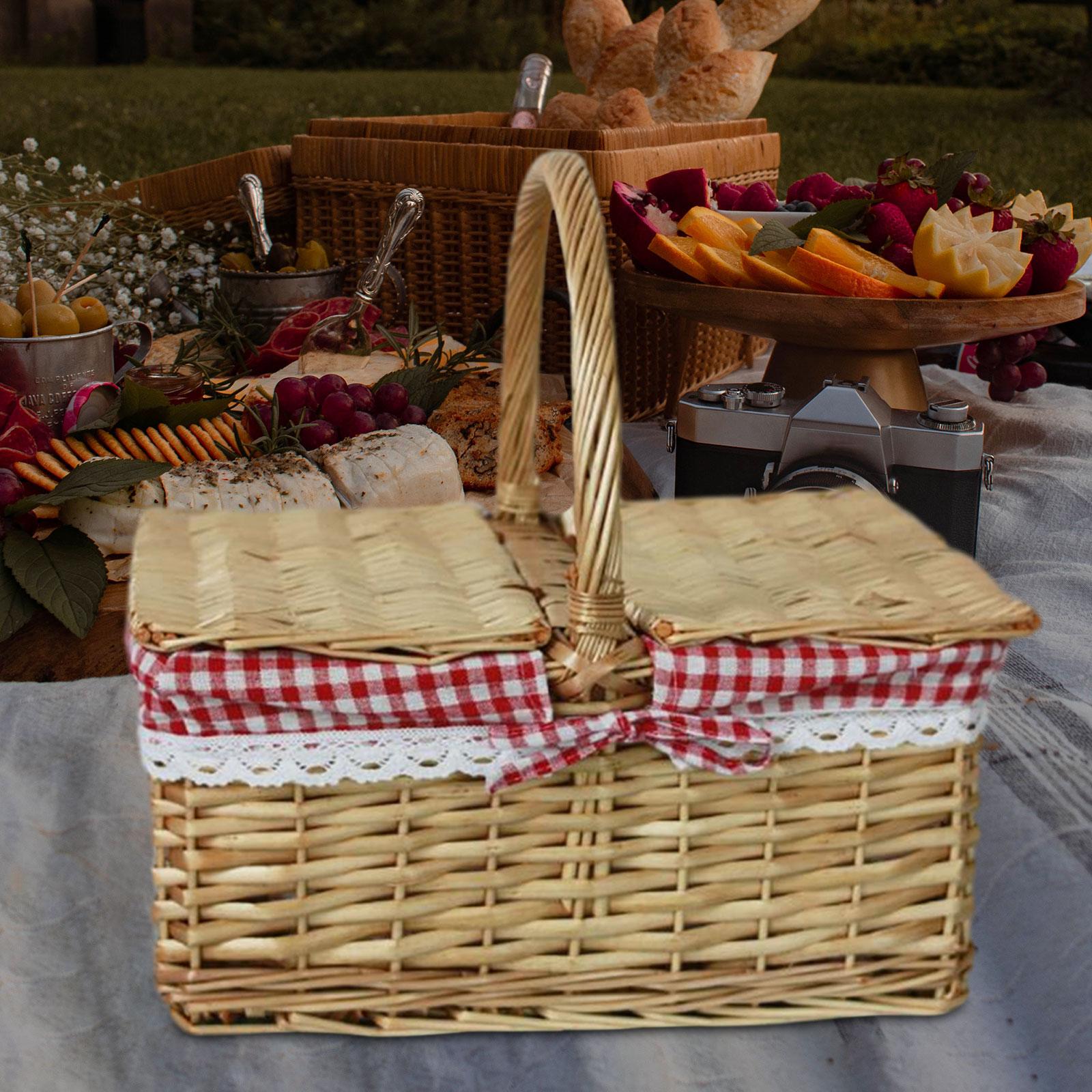 Kamp için Yürüyüş Dekorasyonu  - Basket Bag Wicker incelemesi ve fiyatı