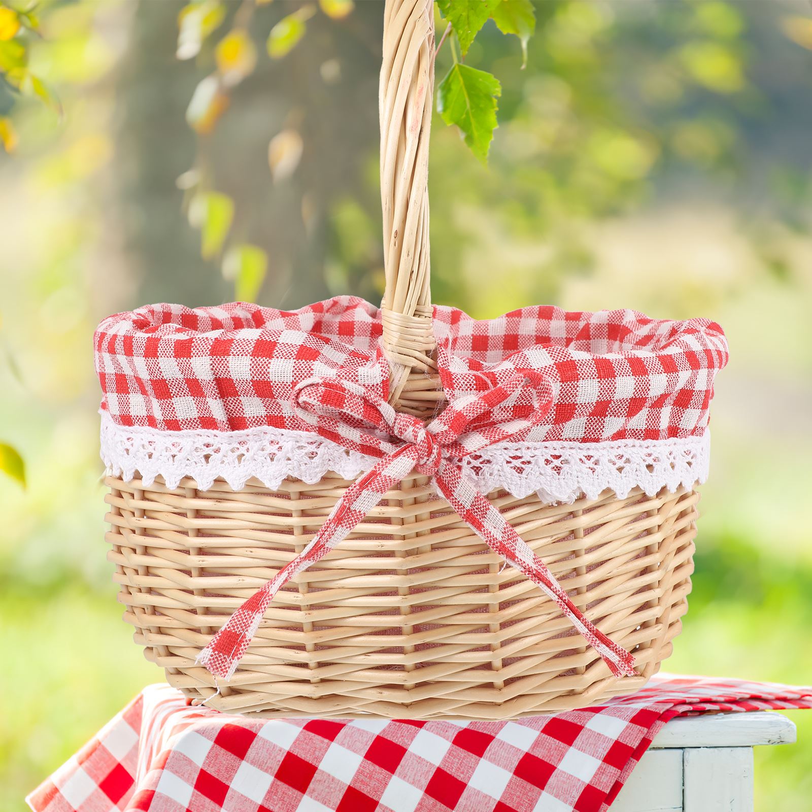 Zerodeko Kırmızı Başlıklı Kız  - Basket Bag Wicker incelemesi ve fiyatı