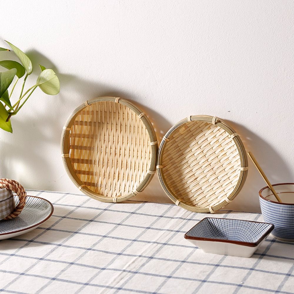 El Yapımı Dokuma Bambu Tepsi B - Basket Bag Wicker incelemesi ve fiyatı