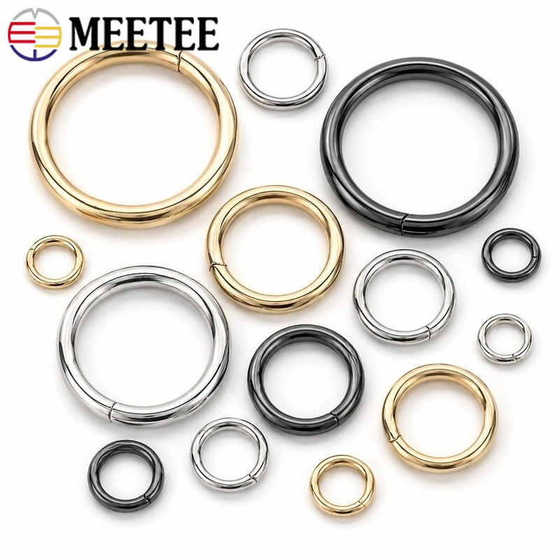 10/20 adet 20-50mm Metal O Rin - Circle Round Bag incelemesi ve fiyatı