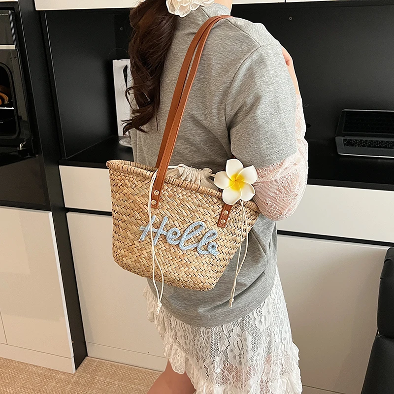 Rahat Hasır Dokuma Sepet Çanta - Basket Bag Wicker incelemesi ve fiyatı